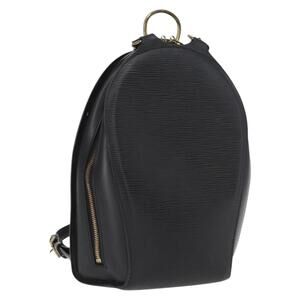 LOUIS VUITTON Epi Mabillon Backpack Black M52232 LV Auth 159708